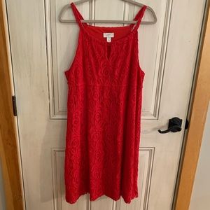 🌹 LOFT Size XL Lacey Dress 🌹